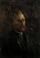 Gogh, Vincent van - Self Portrait with Pipe